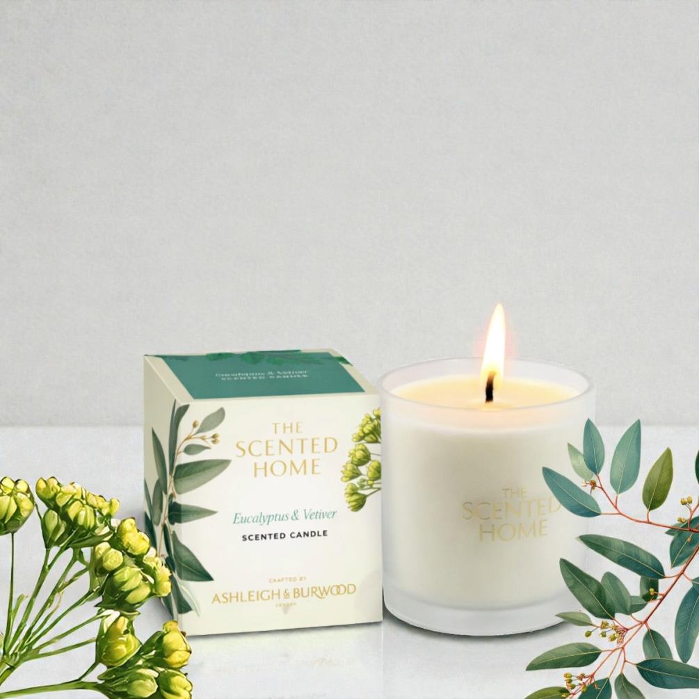 Ashleigh & Burwood Eucalyptus & Vetiver Scented Candle Extra Image 1